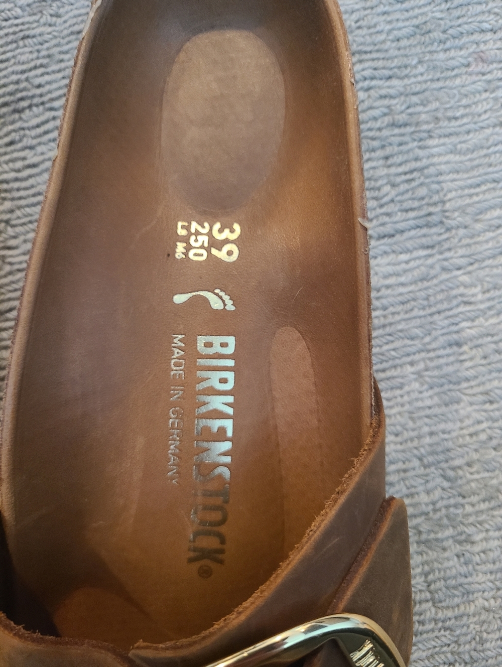 Birkenstock, Madrid Big Buckle Sandal  Size 8/8.5 - Picture 3 of 4